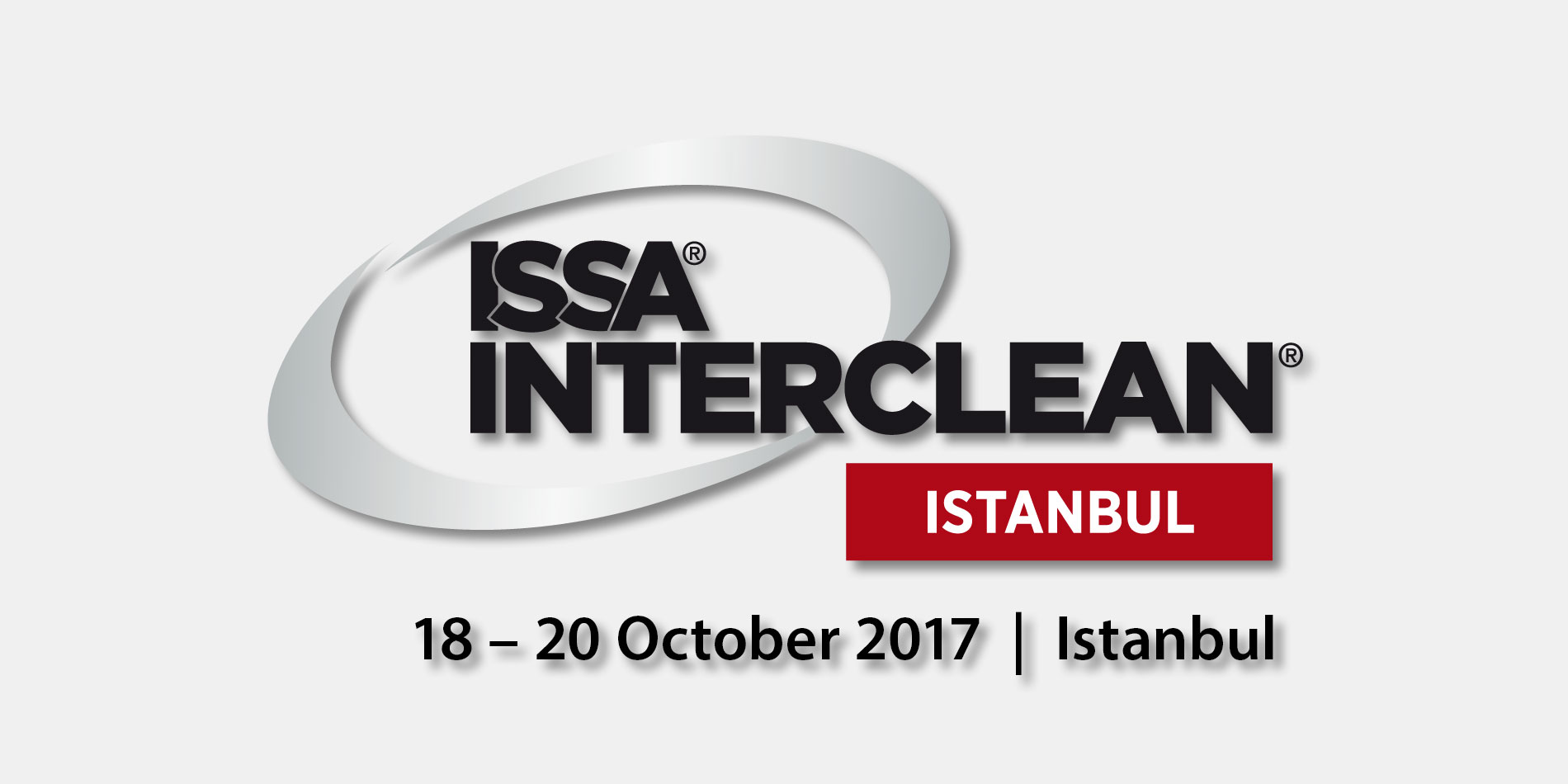 Messebanner der ISSA INTERCLEAN 2017 in Istanbul