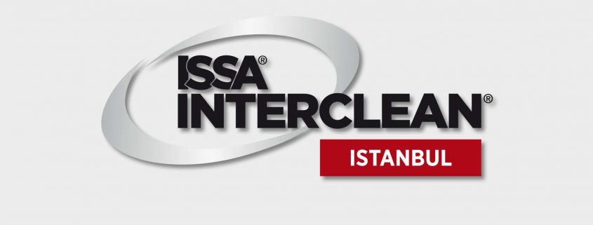 Messebanner der ISSA INTERCLEAN in Istanbul