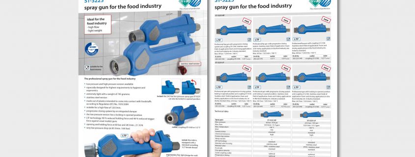 spray gun for the food industry – ST-3225