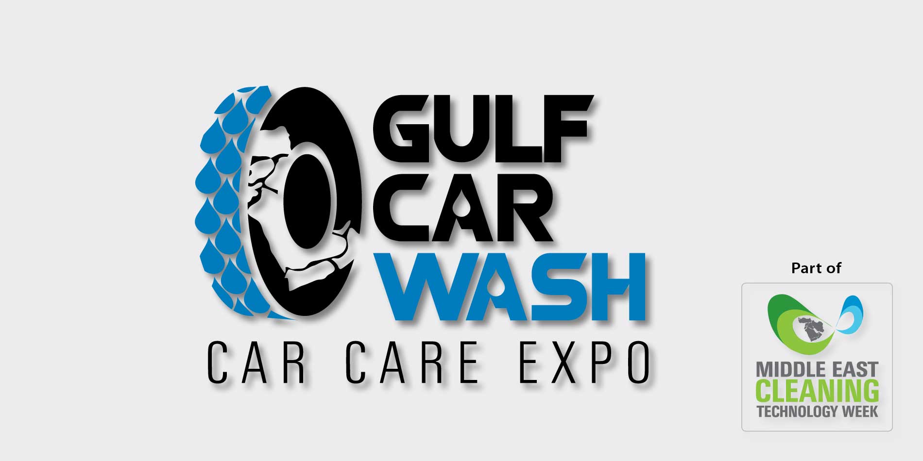 Messebanner der Gulf Car Wash – Car Care Expo
