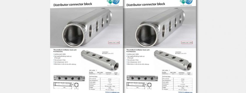 Distributor connector block