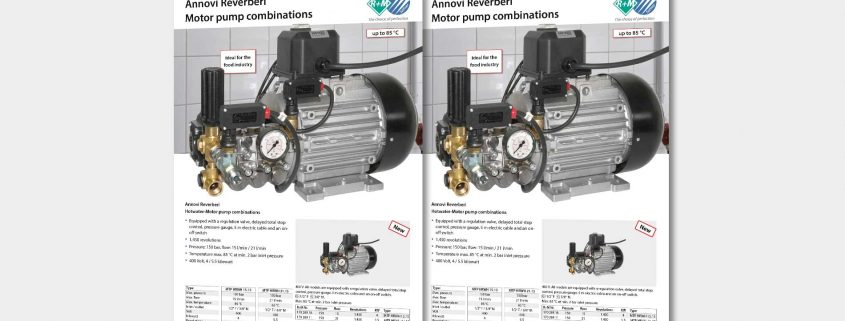 Annovi Reverberi Motor pump combinations