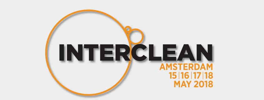 Messankündigung für die ISSA Interclean in Amsterdam