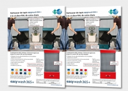 Nettoyeur de tapis easywash365+ dans la couleur RAL de votre choix.