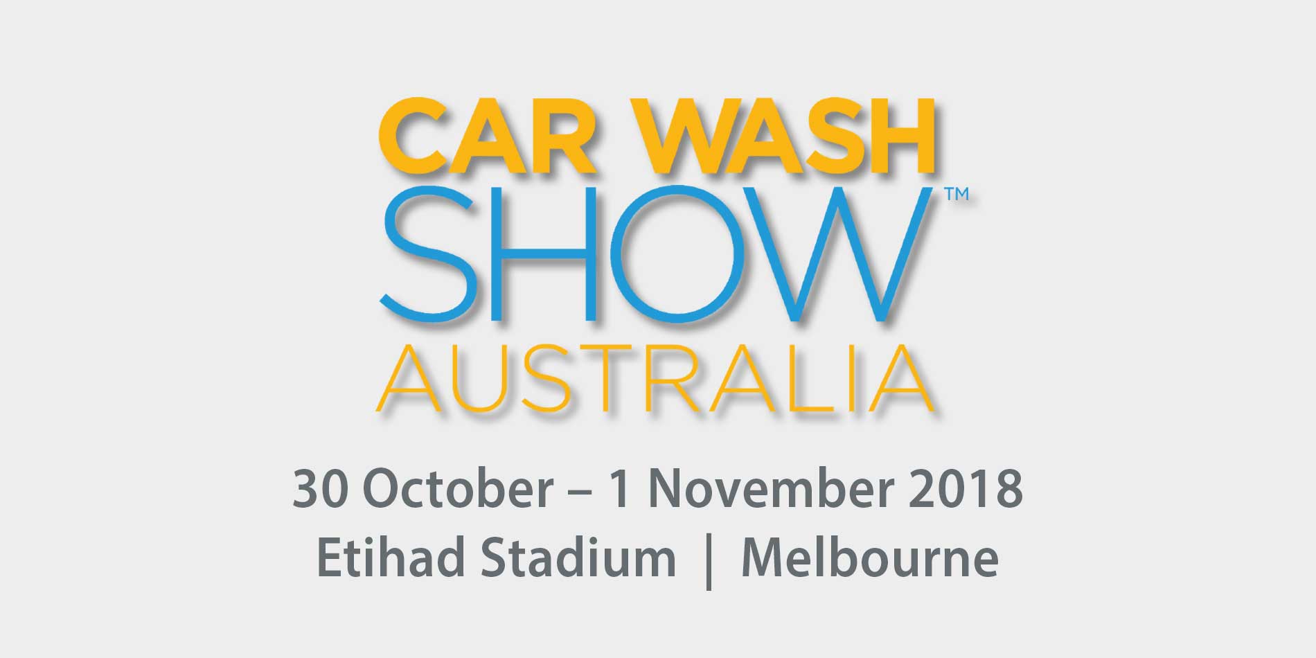 Das R+M / Suttner Messebanner für die Car Wash Show Australia