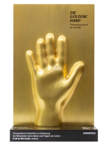 Auszeichnung die goldene Hand