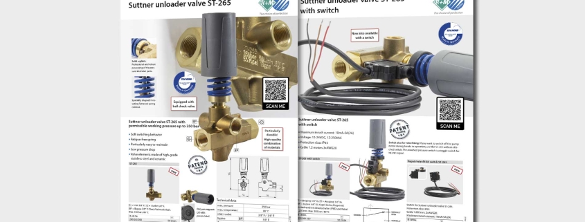 Suttner unloader valve ST-265