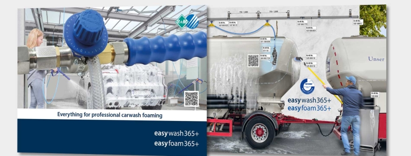 Everything for professional carwash foaming