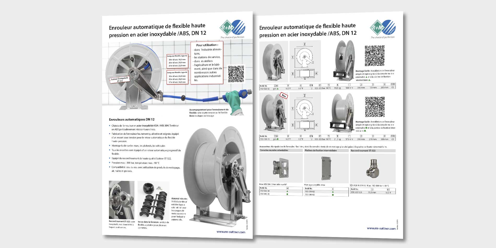 Enrouleur automatique de flexible haute pression