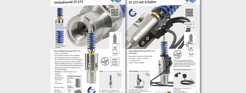 Der brandneue Unloader aus Edelstahl ist mit einem Druckbereich bis zu 500 bar die beste Wahl für eine Druckabsenkung in Schlauch und Pistole im By Pass-Betrieb auf unter 40 Prozent des Arbeitsdrucks.