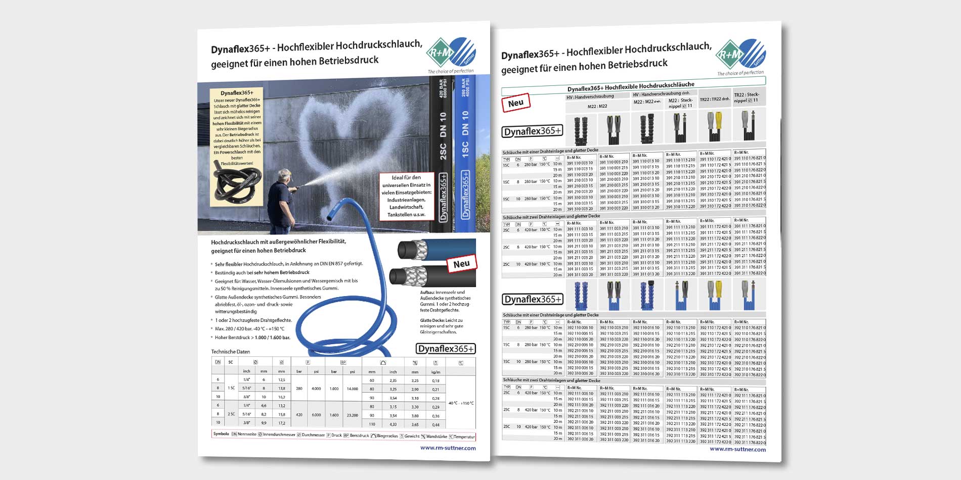 Dynaflex365+ – Tuyau haute pression très flexible